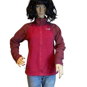 Women's The North Face Fleece Khumbu Jacket 2-Tone Purple Pink Active Size Small